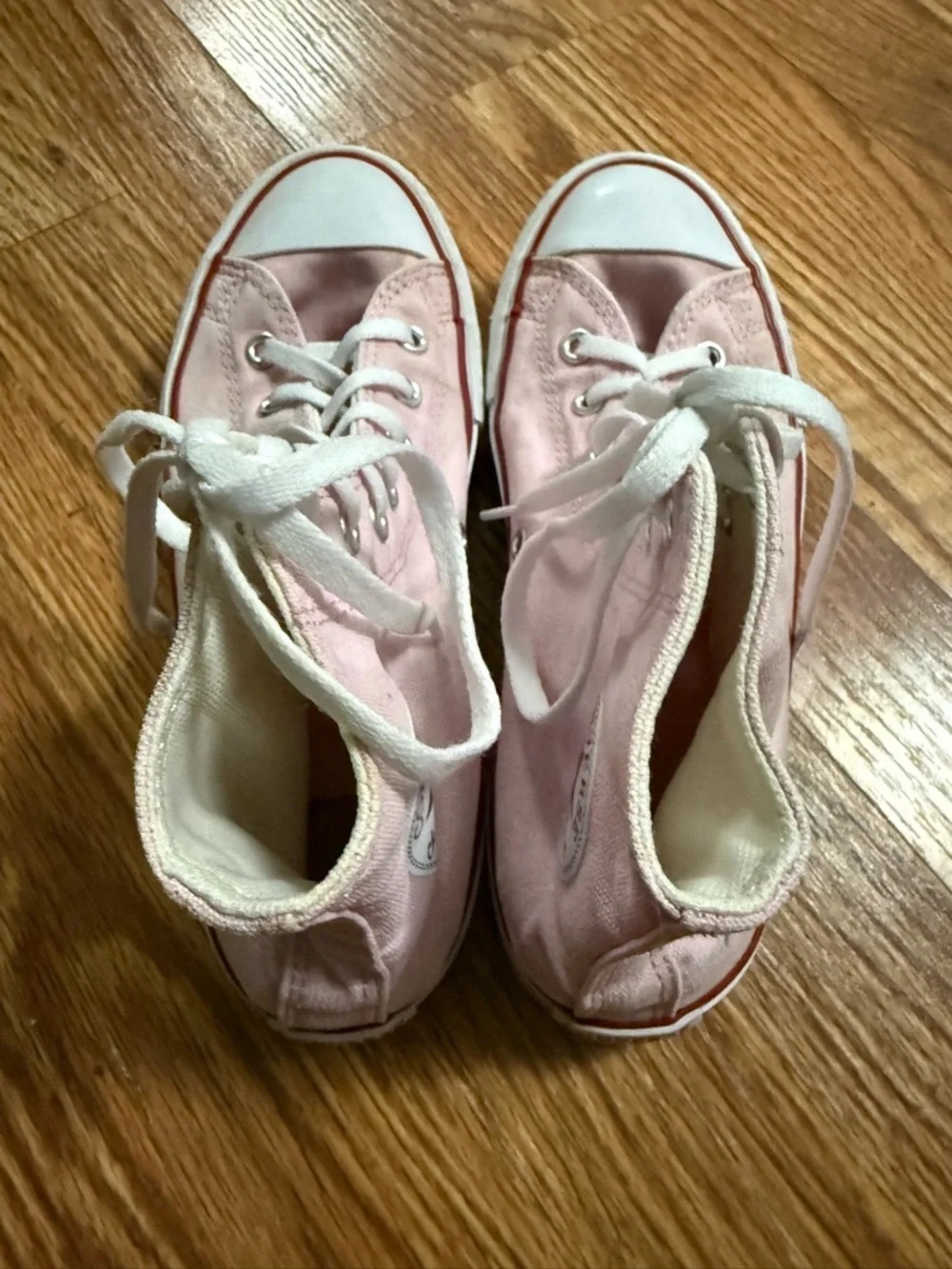 Pink Converse High Top Sneakers Juniors Size 3